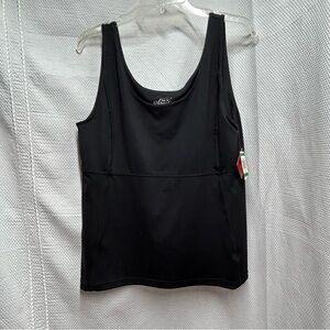 Style‎ & Co. Black Fitted Tank Top